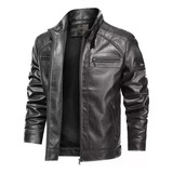 Jaqueta Masculina De Couro