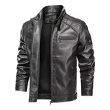 Jaqueta Masculina De Couro