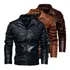 Jaqueta Masculina De Couro Slim Fit Oferta Dia A Dia Ou Moto