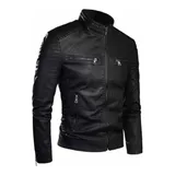 Jaqueta Masculina De Couro