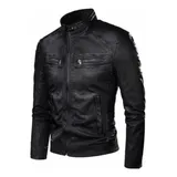 Jaqueta Masculina De Couro