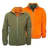 Jaqueta Masculina Fleece Dupla Face Teddy Kailash P Laranja 