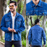 Jaqueta Masculina Jeans P M G Gg Premium Confortável Moderna
