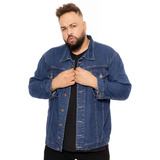 Jaqueta Masculina Plus Size Jeans Tamanhos Grandes G1 G2 G3