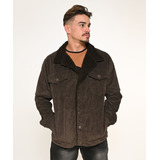 Jaqueta Masculina Veludo Marrom