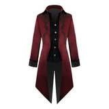 Jaqueta Masculina Vintage Casaco Gótico Vitoriano