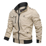 Jaqueta Militar Masculina Estilosa Casual De Algodão