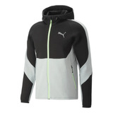Jaqueta Moletom Puma Evostripe Full Zip Com Capuz Masculina