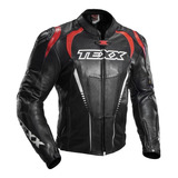 Jaqueta Motociclista Couro Texx Sniper V2 Protecao Cupim