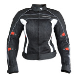 Jaqueta Motociclista Feminina Impermeável Hera Racing Rabbit