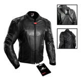 Jaqueta Motociclista Texx Sniper V2 Couro Esportiva C cupim