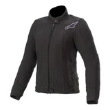Jaqueta Motoqueira Alpinestars Banshee Preto Feminina