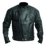 Jaqueta Motoqueiro Masculina Couro 08