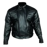 Jaqueta Motoqueiro Masculina Couro