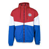 Jaqueta New Era Nba Los Angeles Clippers Corta Vento Blocked