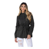 Jaqueta Parka Feminina Com Pelinho Interno Moda Premium