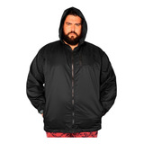 Jaqueta Plus Size Casaco Microfibra C Capuz Semi impermeável
