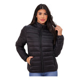 Jaqueta Puffer Feminina Bobojaco Casaco Nylon