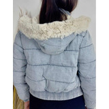Jaqueta Puffer Jeans