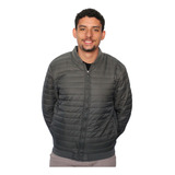 Jaqueta Puffer Nylon Masculina Inverno Forro Aveludado