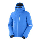 Jaqueta Salomon De Ski Edge Neve Impermeável Masculina Azul