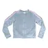 Jaqueta Soft Zíper Cinza Infantil Menina Inverno