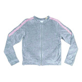 Jaqueta Soft Ziper Cinza