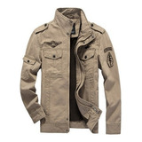 Jaqueta Tática Masculina De Algodão Estilo Militar