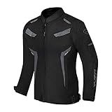 Jaqueta X11 One Sport Feminina Com Proteção Impermeável Frio Moto Motociclista Preta Cinza G