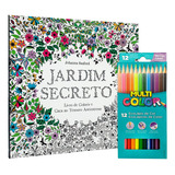 Jardim Secreto Lápis De Cor 12 Cores Multicolor