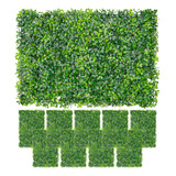 Jardim Vertical Artificial Buchinho 60x40 Kit 10 Placas