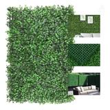 Jardim Vertical Artificial Buchinho 60x40 Kit 5 Placas Grama