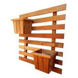 Jardim Vertical Horta Vertical Floreira Com 2 Cachepos