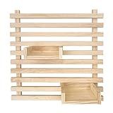 Jardim Vertical Painel Madeira Floreira Horta Treliça Modular Suporte Para Vaso Da Floreira 