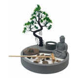 Jardim Zen Altar Buda Hindu Incensario Chakras Yoga Nirvana