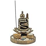 Jardim Zen De 2 Andares C Incensário Cascata Buda Incensos Buda Tibetano