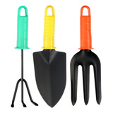 Jardinagem Jardim Rastelo Ancinho Pazinha Garfo Cultivo 3pçs