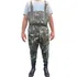 Jardineira Com Bota Acoplada Macacão Pesca Camuflada N 43
