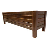 Jardineira De Madeira Ripada 80 X 26 Cm Alpe Aritana