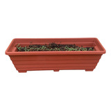 Jardineira Floreira P Plantas Goyama 40x13 Cm 5 Unidades