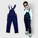 Jardineira Jeans Comprida Infantil Criança Menino Masculino