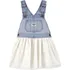Jardineira Oshkosh Tule E Jeans - Vestido -  Importado