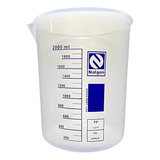 Jarra Becker 2000ml De Plástico Graduado Béquer Autoclávavel