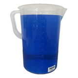 Jarra Becker Béquer Com Alça 5000ml Plástico Graduado
