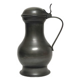 Jarra Caneca De Estanho