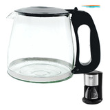 Jarra Copo Cafeteira Arno Subito 24 30cafe Preto Vidro Forte