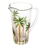 Jarra Cristal De Palm Tree Handpaint 1 5l Wolff
