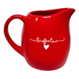 Jarra De Porcelana Leiteira 245ml Leite Café Cremeira Lamour