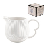 Jarra De Porcelana Leiteira 350ml Leite Café Cremeira Oasis