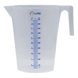 Jarra Graduada 5 Litros Polipropileno Transparente